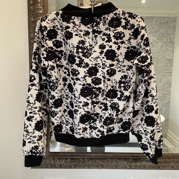 Floral Bomber Jacket - Picture 2 of 3